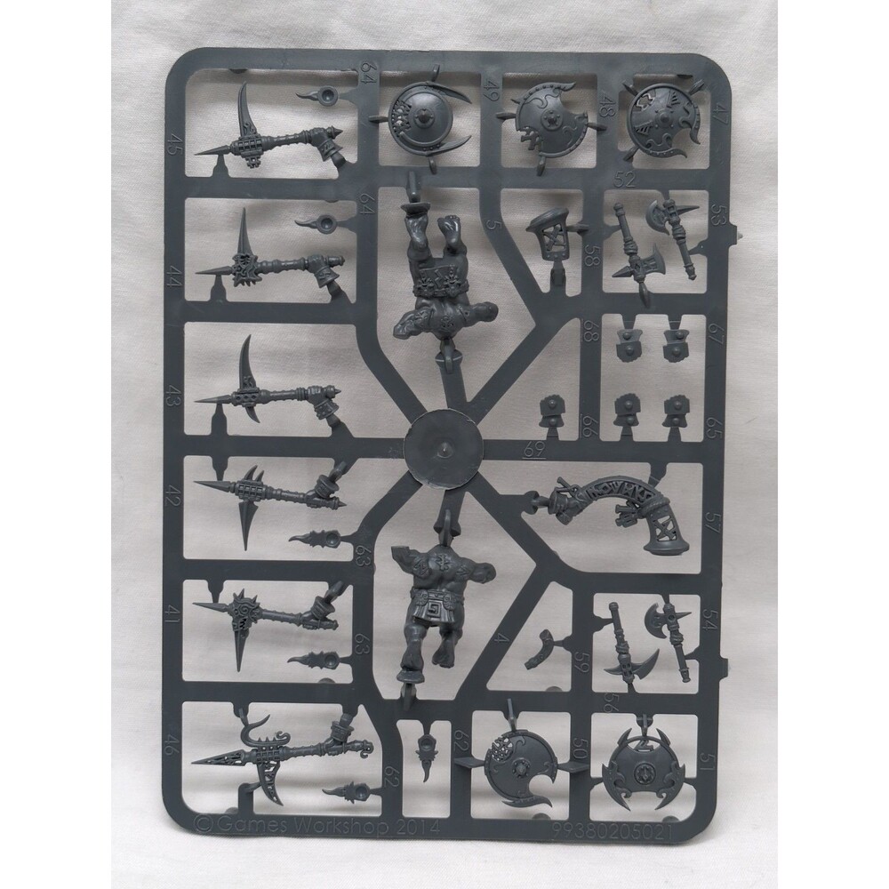 Warhammer Age Of Sigmar Spearhead Fyreslayers Vulcan Berserkers Sprue